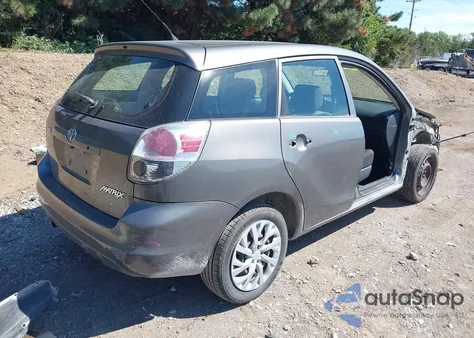 2007 Toyota Matrix из США, поврежденный, VIN 2T1KR32E37C653737